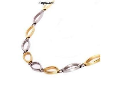 Collier Femme Boccia Titane Et Plaqué Or 0846-02 - Réf. 0846 02