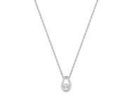 Collier Goutte Solitaire Diamant Or Gris 750/1000 - 3.7113.21 - Réf. 3.7113.21