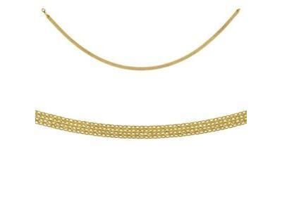 Collier Maille Bismarck Or Jaune 750 - B18222 - Réf. B18222