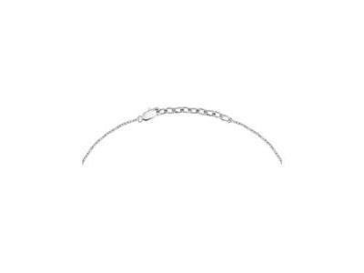 Collier Maserati Iconic Acier PVD Noir Trident Gris Cristaux Noirs - JM424AVD75 - Réf. JM424AVD75