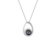 Collier Perle Tahiti Diamant Or Gris 750 - 3.6015.Q1 - Réf. 3.6015.Q1