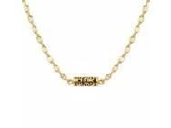 Collier Tiki Or Jaune 750 Amour Onyx  - Réf. tiki