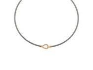 Collier Valenzi en Argent Vermeil et Zirconium - COLL3904CZ-BP - Réf. COLL3904CZ-BP