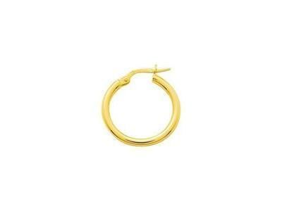 Créole femme or jaune 375 fil 2mm diamètre 15 mm - Réf. 650067.4