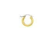 Créole Or Jaune 375 Fil 3 mm Diamètre 10 mm - 650068.3 - Réf. 650068.3
