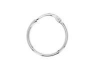 Créoles Argent Rhodié 60 mm Fil 2 mm - ACA2060R - Réf. ACA2060R