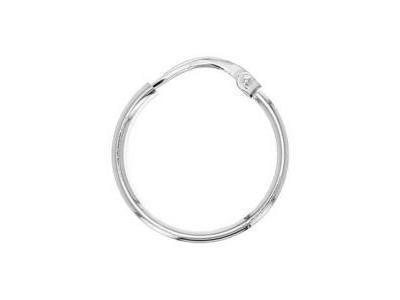 Créoles Argent Rhodié 60 mm Fil 2 mm - ACA2060R - Réf. ACA2060R