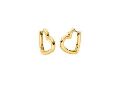 Créoles Cœur Boccia en Titane Plaqué Or Boccia - 05099-02 - Réf. 05099 02