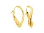 Créoles Creuses  Or Jaune 750 - 5597.11 - Réf. 5597.11