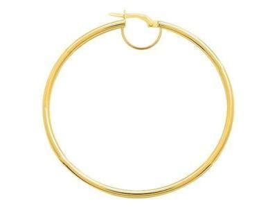 Créoles Or Jaune 375 Diamètre 60 MM Avec Arceau 9C2060 - Réf. 9C2060