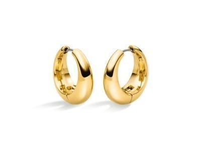 Créoles Titane Plaqué-Or Jaune Boccia - 05096-02 - Réf. 05096 02