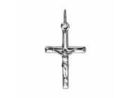 Croix Christ Argent 925/1000 Rhodié - 05962 - Réf. 05962