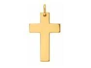 Croix Homme Or Jaune 750 Massive Lucas Lucor K1230 - Réf. K1230