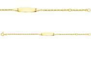 Gourmette Bébé Forçat Or Jaune 375 - 630027.1 - Réf. 630027.1