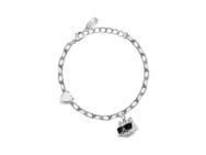Karl Lagerfeld Bracelet Charms Chat Choupette Cristaux - KLAYD16 - Réf. KLAYD16
