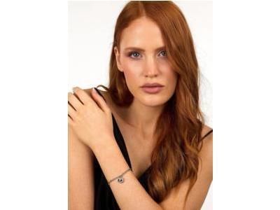 Karl Lagerfeld Bracelet Charms Chat Choupette Cristaux - KLAYD16 - Réf. KLAYD16