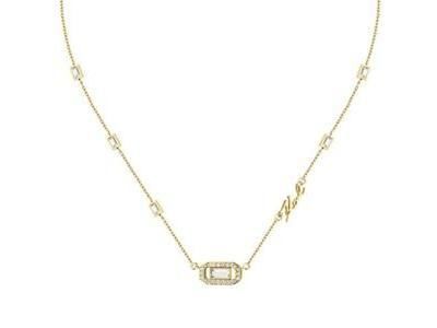 Karl Lagerfeld Collier Crystals Acier Doré - KLAYC09 - Réf. KLAYC09