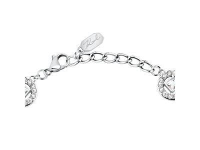 Karl Lagerfeld Illume Bracelet Acier Et Cristaux - KLBJX11 - Réf. KLBJX11
