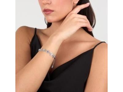 Karl Lagerfeld Illume Bracelet Acier Et Cristaux - KLBJX11 - Réf. KLBJX11