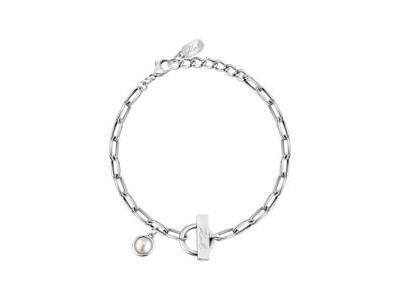 Karl Lagerfeld Pearl Bracelet Acier Et Perle Synthétique - KLAYR06 - Réf. KLAYR06