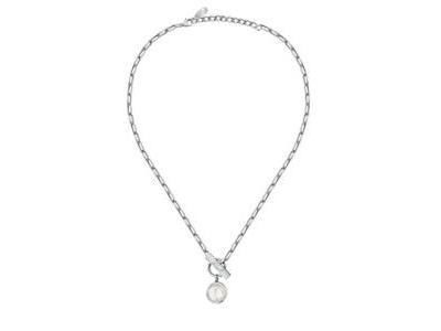 Karl Lagerfeld Pearl Collier Acier Et Perle Synthétique - KLAYR04 - Réf. KLAYR04