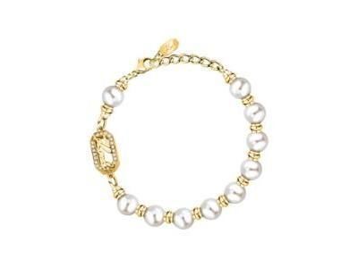 Karl Lagerfeld Pearls Bracelet Doré Cristaux et Perles Synthétiques - KLAYR09 - Réf. KLAYR09