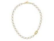 Karl Lagerfeld Pearls Collier Doré Cristaux et Perles Synthétiques - KLAYR01 - Réf. KLAYR01