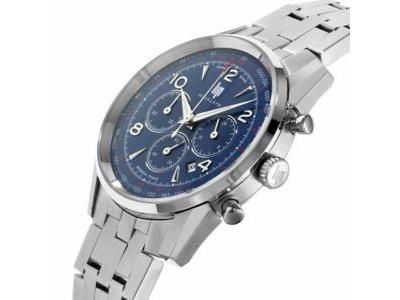 Lip Himalaya 40 MM Bleue Chronographe Acier 671710 - Réf. 671710