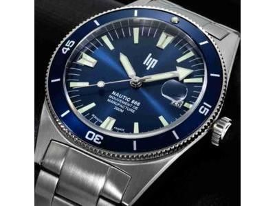 Lip Nautic 666 Acier Automatique 39 MM Cadran Bleu - Calibre R26 - 676052 - Réf. 676052