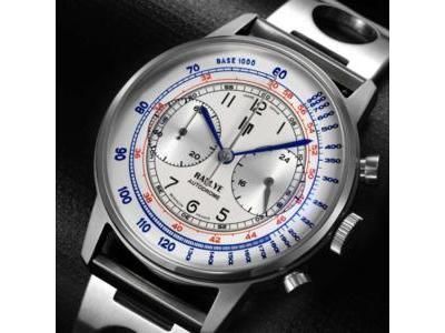 Lip Rallye Méca Quartz Chronographe 40 mm Acier - 671827 - Réf. 671827