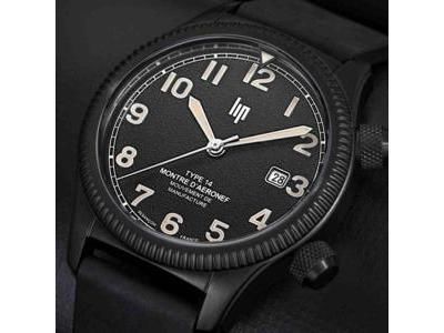 Lip T14 Automatique 41MM Cuir Noir - 676031 - Réf. 676031