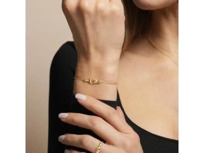 Manea - Bracelet Jourdan Argent Doré - AJF170317B - Réf. AJF170317B