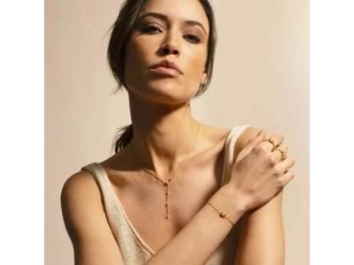 Manea - Collier Jourdan Argent Doré Perles d'Eau Douce - AJF170315N - Réf. AJF170315N