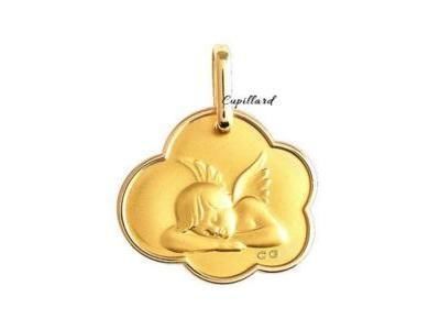 Médaille Ange Nuage Or Jaune 750 Lucas R1389 - Réf. R1389