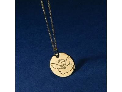 Médaille Augis Ange Esquisse Or Jaune - J5159X0000 - Réf. J5159X0000