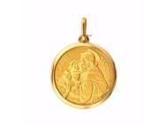 Médaille Saint Antoine 18 mm Or Jaune 750 - R1276 - Réf. R1276