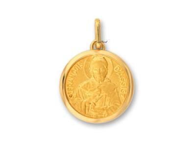 Médaille Saint François Or Jaune 375 Lucas-Lucor - XR1256 - Réf. XR1256