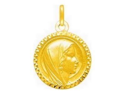 Médaille Vierge Or Jaune 375 - 9K20807 - Réf. 9K20807