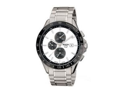 Montre Boccia Homme Titane Chronographe 3751-03 - Réf. 3751 03