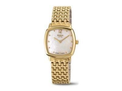 Montre Boccia Titane Plaqué Or Poli 3353-02 - Réf. 3353 02