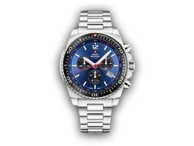 Montre Chronographe Acier Swiss Military SM34093.02 - Réf. SM34093.02