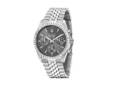 Montre Chronographe Maserati Competizione Acier Cadran Gris - R8853100053 - Réf. R8853100053