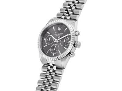 Montre Chronographe Maserati Competizione Acier Cadran Gris - R8853100053 - Réf. R8853100053