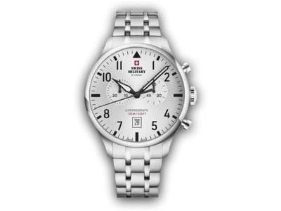 Montre Chronographe Swiss Military Acier SM34098.02 - Réf. SM34098.02
