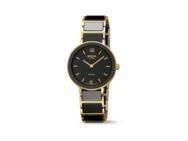 Montre Femme Boccia en Titane Doré et Céramique Noire - 3311-04 - Réf. 3311 04