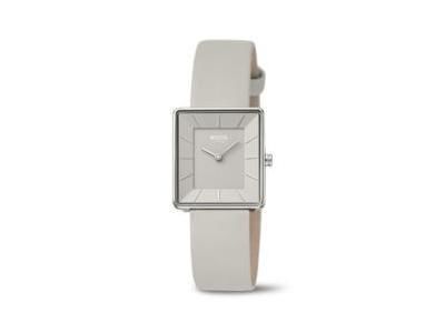 Montre Femme Carrée Titane Cuir Boccia 3351-01 - Réf. 3351 01
