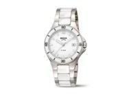 Montre Femme Titane Céramique Blanche Boccia 3384-01 - Réf. 3384 01