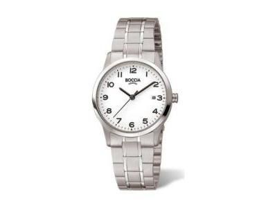 Montre Femme Titane Dateur Boccia 3302-01 - Réf. 3302 01
