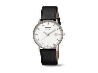 Montre Homme Boccia Titane Et Cuir - 3607-04 - Réf. 3607 04