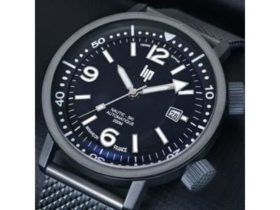Montre Lip Grande Nautic Ski Blue Gun - 671859 - Réf. 671859